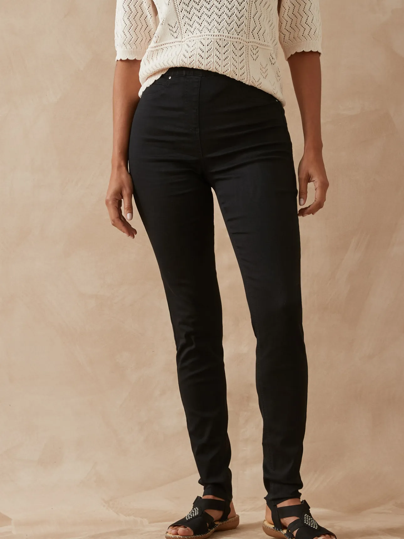 Tregging en denim
