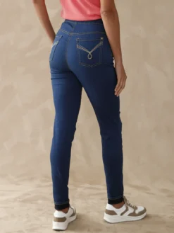 Tregging en denim