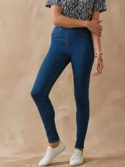 Tregging en denim