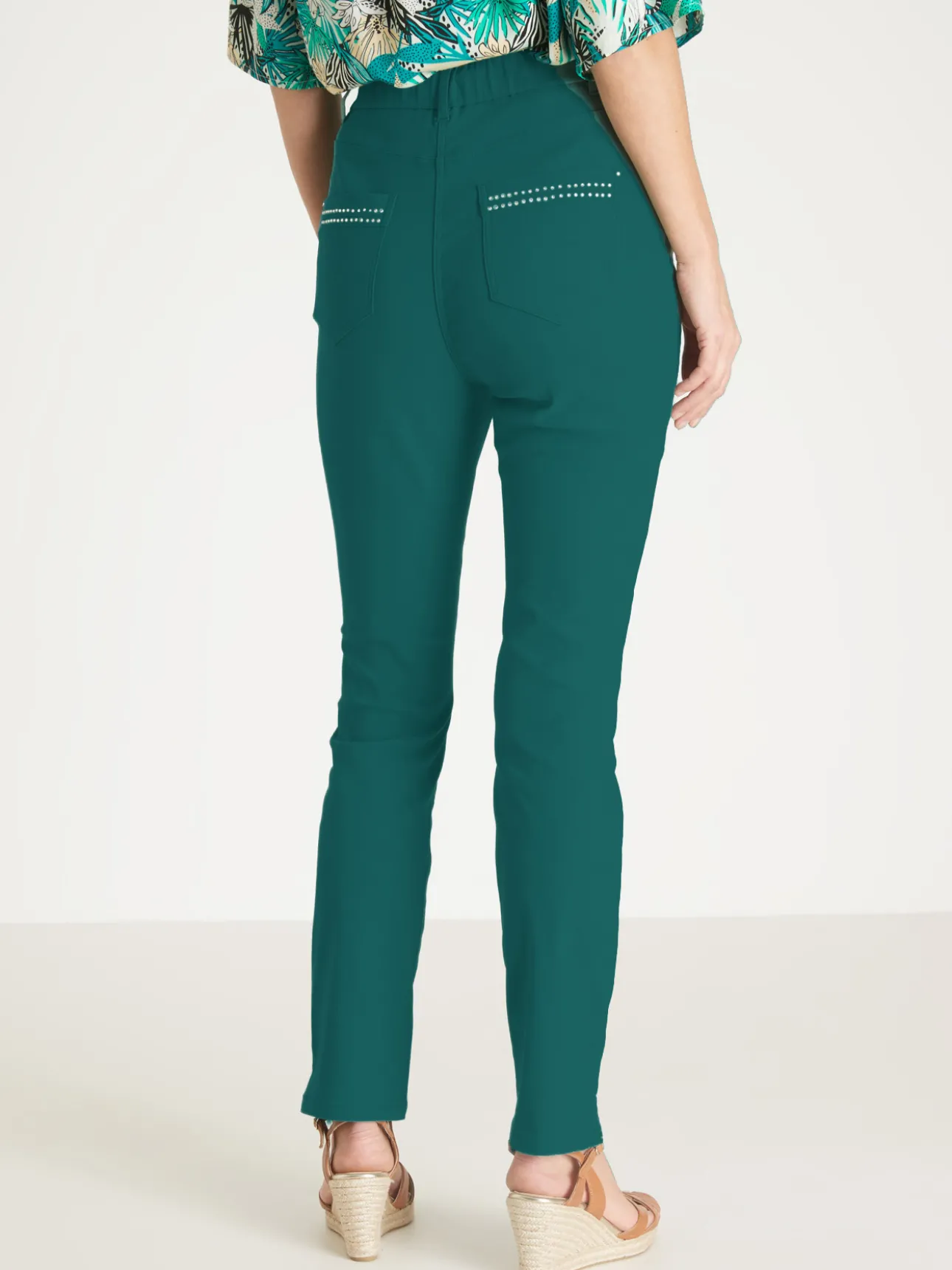 Tregging stretch taille élastique