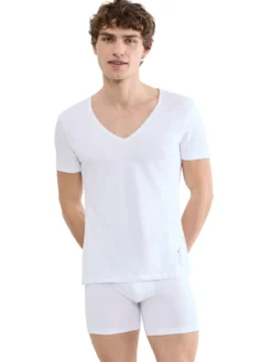 T-shirt à col V