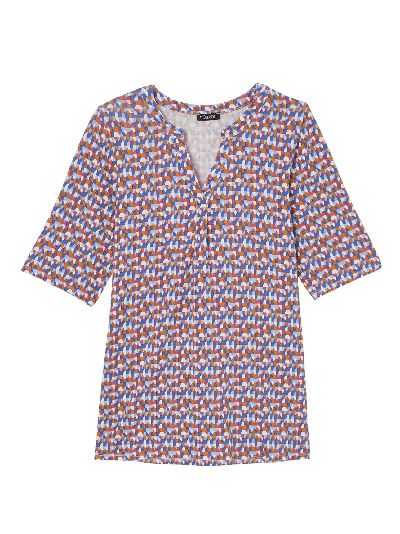 Tunique maille fluide coupe confort