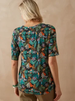Tunique maille fluide coupe confort