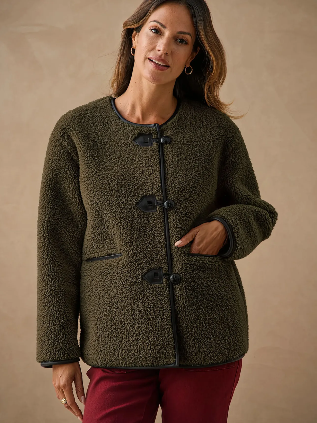 Veste à brandebourgs