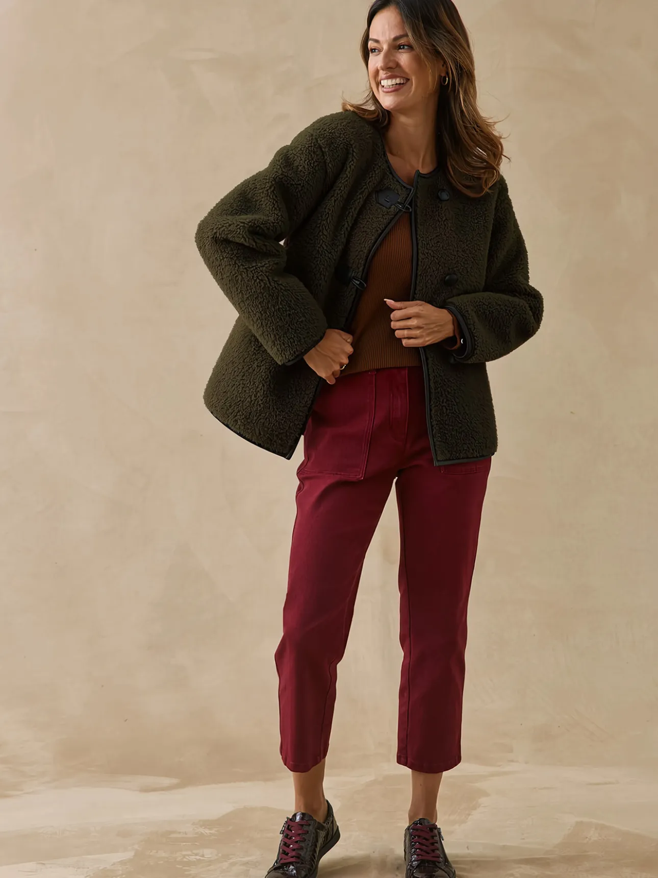 Veste à brandebourgs
