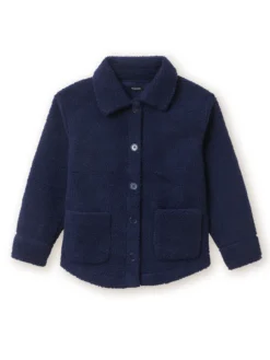 Veste chaude en maille moutonnée