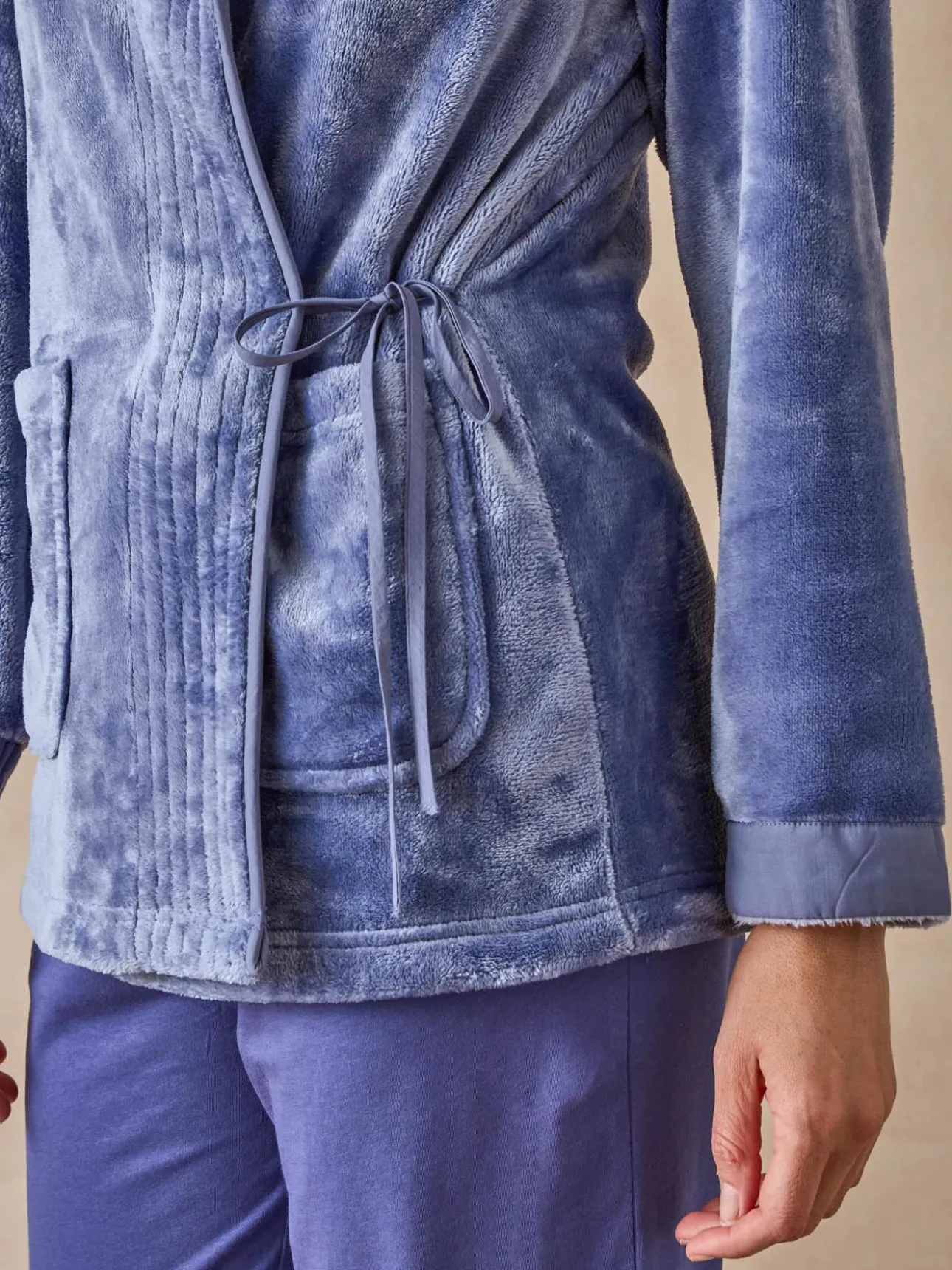 Veste en maille polaire