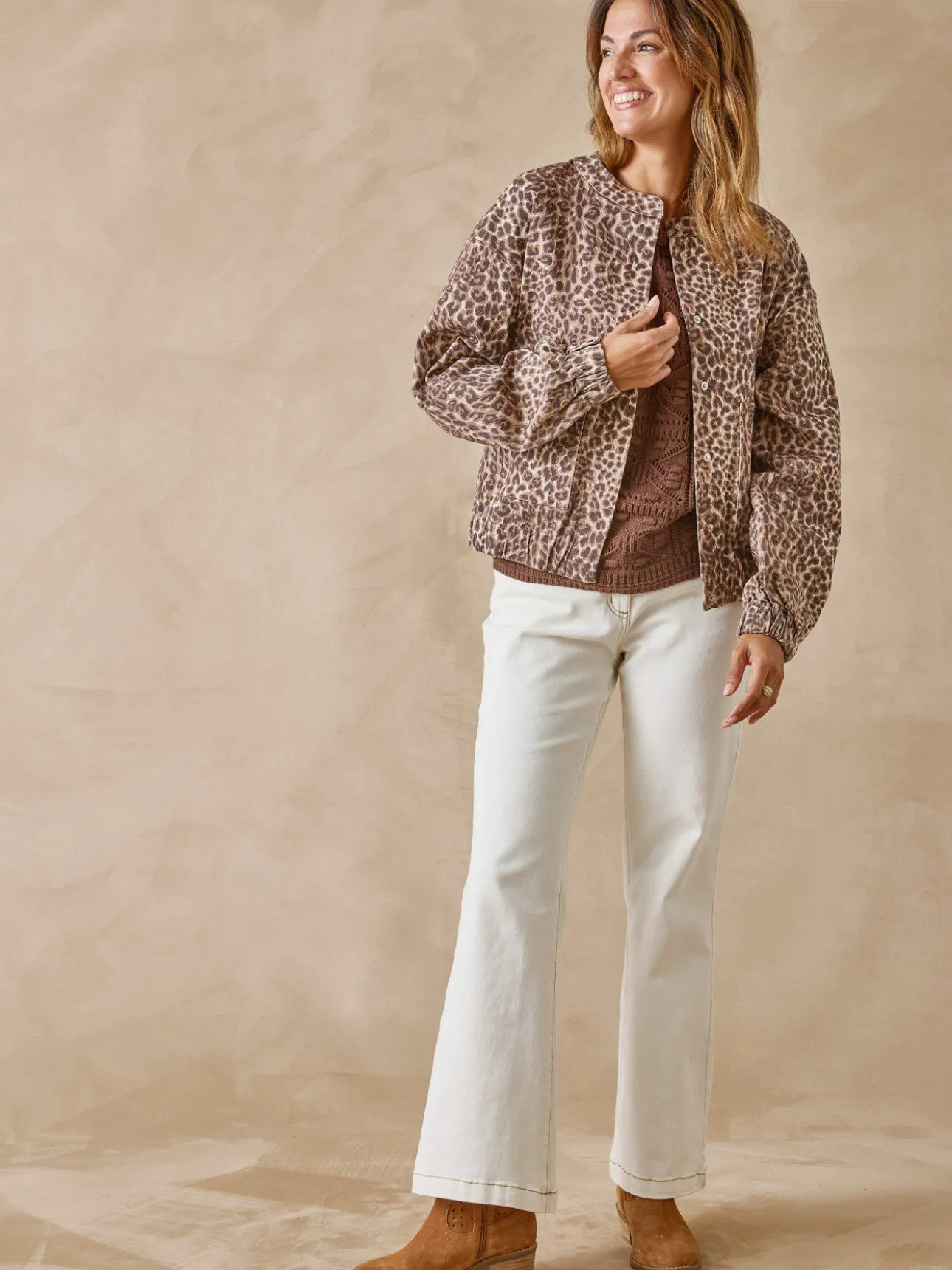Veste en twill