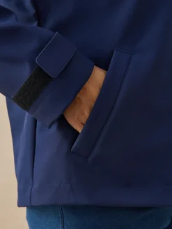 Veste imperméable capuche amovible