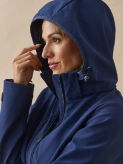 Veste imperméable capuche amovible